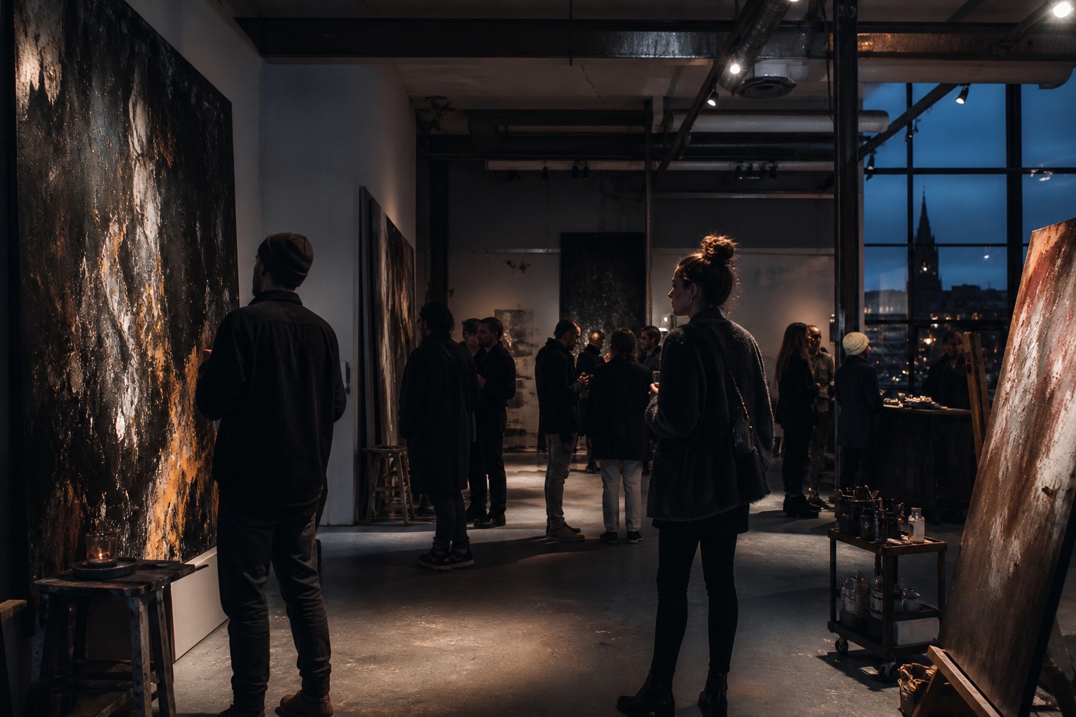 Glasgow Open Studio Art Night